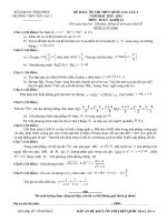 THPT YÊN LẠC 2 ĐỀ KHẢO SÁT CHẤT LƯỢNG TOÁN 12 LẦN 4