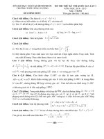 Đề luyện thi THPT Quốc gia môn toán số 56