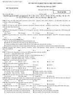 Đề hoá 12 - sưu tầm đề kiểm tra, thi học kỳ, tốt nghiệp thi thử đại học cao đẳng tham khảo bồi dưỡng (8)