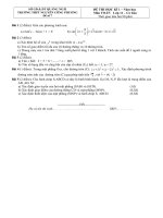 Đề thi toán 11 - sưu tầm đề kiểm tra, thi học kỳ, thi học sinh giỏi tham khảo bồi dưỡng (391)