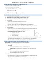 10 Trang lý thuyết môn vật Lý Luyện Thi Đại Học năm 2014