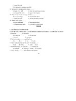 Tổng hợp câu hỏi trắc nghiệm môn tiếng anh lớp 9 (7)