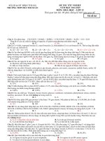 Đề luyện thi đại học môn Hóa học chọn lọc số 2