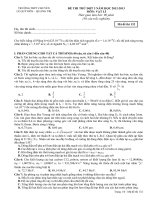 Đề thi thử lần 3 chuyên Lê Quý Đôn Quảng Trị năm học 2012-2013 môn vật lý