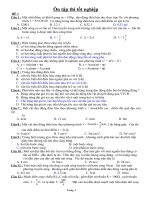 Các đề ôn thi Tốt Nghiệp Trung Học Phổ Thông môn vật lý năm  2012