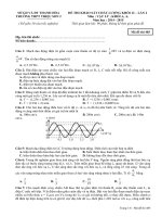 THI KHẢO SÁT THPT QUỐC GIA 2015-THPT TRIỆU SƠN 2 môn vật lý (1)