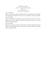 Đề thi học kì 2 lớp 12 môn Sử GDTX năm 2015 TPHCM