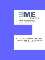 Hướng dẫn thí nghiệm dụng cụ linh kiện điện tử với EME-DEV - KS. Phạm Hưng Thịnh