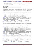 đề ôn thi đh 2015 vật lý dễ và chuẩn, đề 10