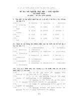 Đề thi thử môn Tiếng Anh (30)