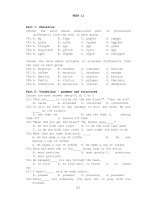 Đề thi thử môn Tiếng Anh (4)