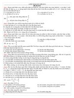 Đề thi thử THPT quốc gia môn vật lý (có đáp án) tham khảo (4)