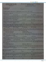 Thi thử Chuyên Sư Phạm Hà Nội lần 2 môn hóa học