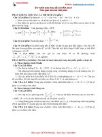 ÔN TOÁN ĐẠI HỌC ĐỀ 20 NĂM 2014