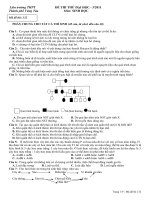 Đề sinh học 12 - sưu tầm giới thiệu đề kiểm tra, thi học sinh giỏi, thi thử đại học tham khảo (154)