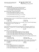 30 đề thi thử Tốt Nghiệp THPT năm 2009 các trường môn vật lý (28)