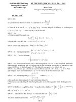Đề luyện thi THPT Quốc gia môn toán số 48