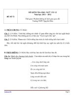 ĐỀ KIỂM TRA HKI- NGỮ VĂN 12 (2)