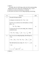 Đề kiểm tra 15 phút và 1 tiết học kì 2 vật lí 10