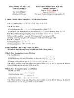 Đề kiểm tra học kỳ 1 toán 10 (22)