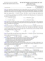 Thi thử THPT năm 2014 lần 2 - Chuyên Lương Văn Tụy - Ninh Bình môn vật lý (4)