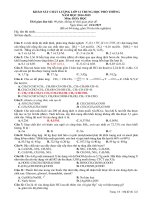 Đề hoá 12 - sưu tầm đề kiểm tra, thi học kỳ, tốt nghiệp thi thử đại học cao đẳng tham khảo bồi dưỡng (42)