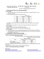 Đề thi thử đại học môn Địa Lý (22)