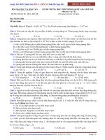 đề ôn thi đh 2015 vật lý dễ và chuẩn, đề 6