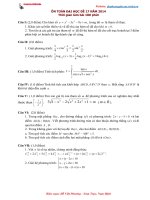 ÔN TOÁN ĐẠI HỌC ĐỀ 17 NĂM 2014