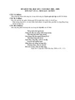 ĐỀ KIỂM TRA HKI- NGỮ VĂN 12 (1)