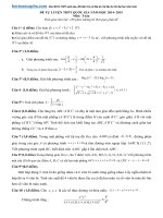 Đề luyện thi THPT quốc gia môn Toán số 23