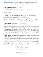 Đề luyện thi THPT quốc gia môn Toán số 4