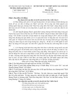 Đề thi thử đại học môn Ngữ văn chọn lọc số 48