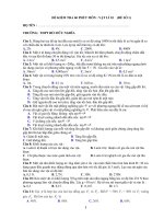 2 ĐỀ KIỂM TRA ĐỘNG LỰC HỌC 60 PHÚT môn vật lý lớp 10