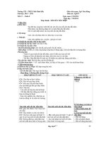 Giáo án Nghề 8 - Ngô Văn Hùng - Tiết 15, Tuần 8_ Thực hành nối dây dẫn điện - Giáo Án Điện Tử