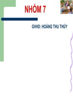 thuyết trình đánh giá kết quả thực hiện công việc