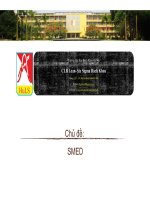thuyết trình chủ đề SMED