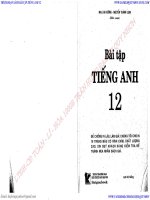 Bài tập Tiếng Anh lớp 12