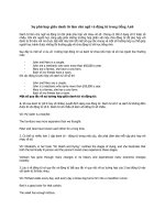 Sự phù hợp giữa danh từ làm chủ ngữ và động từ trong tiếng Anh