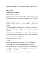 Hướng dẫn giải đề thi môn Địa lí kỳ thi THPT Quốc gia 2015