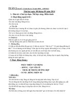 Giáo án Mầm non 3 tuổi - Chủ đề Cô giáo lớp em