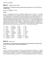 Đề thi CAE Use of English (test 1)