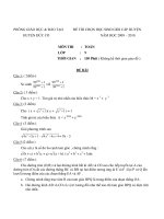 Tuyển tập đề thi học sinh giỏi các môn lớp 9