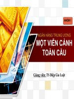 NGÂN HÀNG TRUNG ƯƠNG MỘT VIỄN CẢNH TOÀN CẦU