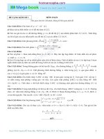 Tuyệt đỉnh luyện đề thi THPT môn Toán