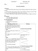 Giáo án hình học 7 cả năm rất chi tiết