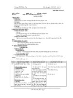 Giáo án Nghề 11 - Hồ Thị Thanh Hà - Tiết 67-72 - Giáo Án Điện Tử