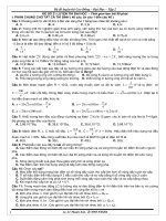 12 ĐÊ Luyện Thi Đại Học môn vật lý có đáp án