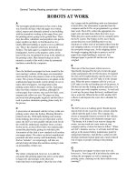 Bài luyện thi đọc IELTS