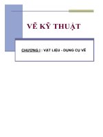 Bài giảng vẽ kỹ thuật